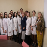 Участники студенческого отряда прошли профессиональное обучение по должности «Младшая медицинская сестра по уходу за больными»
