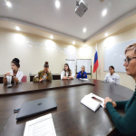 Рабочее заседание совета студенческого соуправления колледжа