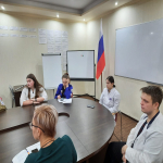 Рабочее заседание совета студенческого соуправления колледжа