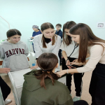 12 ноября в Барнаульском медицинском колледже состоялись очередные уроки профессионального мастерства в поддержку реализации проекта «Билет в будущее»
