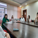 Рабочее заседание совета студенческого соуправления колледжа