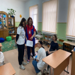 Преподаватели первой помощи Барнаульского медицинского колледжа Ольга Марченко и Ольга Киндякова 29 и 30 сентября в Камне-на-Оби приняли участие в мероприятиях регионального марафона школьников Алтайского края «Первая помощь от Первых».