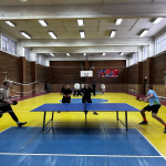 10 февраля, в спортзале нашего института прошел турнир по настольному теннису ССК «Триумф», среди учащихся КГБПОУ «Алтайский институт развития медицинского образования», посвященный Году единства народов России и в рамках празднования Дня защитника Отечества.