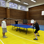 10 февраля, в спортзале нашего института прошел турнир по настольному теннису ССК «Триумф», среди учащихся КГБПОУ «Алтайский институт развития медицинского образования», посвященный Году единства народов России и в рамках празднования Дня защитника Отечества.