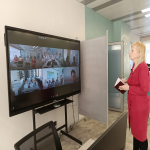 Второй день декады социально-гуманитарных дисциплин был посвящен истории. Студенты - участники акции «Мы в истории России» встретились онлайн и рассказали  о значимых событиях, происходивших в филиалах института 17 марта в разные годы, вспомнили о проводившихся в этот период мероприятиях и конкурсах.