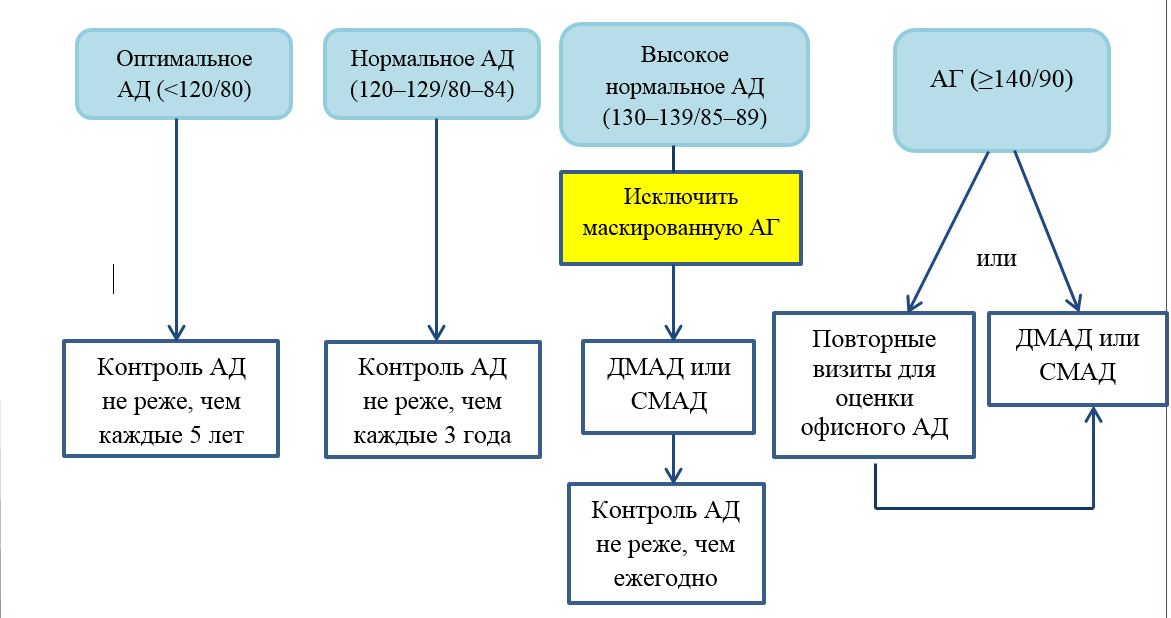 Скрининг и диагностика артериальной гипертензии