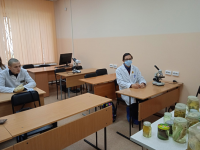 Активисты Студенческого Научного Общества на кафедре судебной медицины им. В.Н. Крюкова