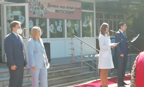 Торжественная линейка, посвященная Дню знаний