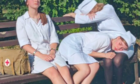 Артфлешмоб  в номинации "СПОсобен работать"