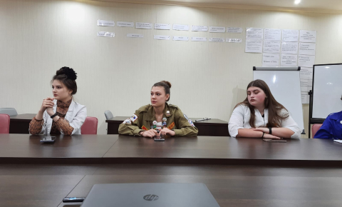 Рабочее заседание совета студенческого соуправления колледжа