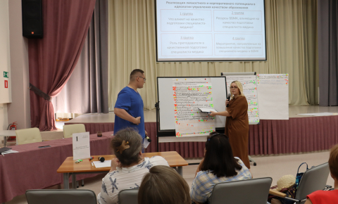 Форсайт-сессия «Реализация личностного и корпоративного потенциала в идеологии управления качеством образования»