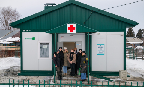 Экскурсия студентов в ФАП с. Березовка