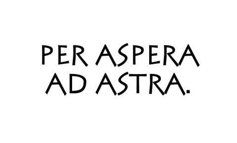 Per aspera ad astra