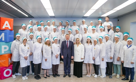 Образовательный кластер «Клиническая и профилактическая медицина» федерального проекта «Профессионалитет» открыли в Алтайском институте развития медицинского образования