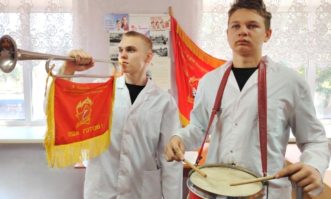 выставка «От Пионерии к Движению Первых» в Родинском филиале АИРМО