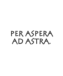 Per aspera ad astra